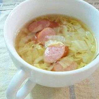 超簡単白菜スープ